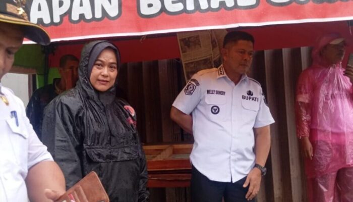 Peduli Keselamatan Warga, Bupati Pasaman Tinjau Kondisi Batang Air Panapa