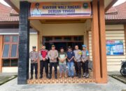 Kapolsek Lubuk Sikaping Jalin Silaturahmi dengan Wali Nagari Durian Tinggi