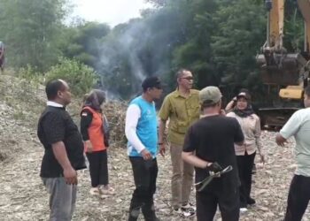 Langkah Nyata Mitigasi Bencana, Normalisasi Sungai Pakai Didukung Kajari Pasaman