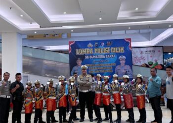 Pocil Binaan Polres Sijunjung Raih Juara 3 Lomba Polisi Cilik Sumbar