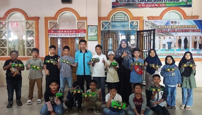 Tim Rangkiang Robotik SD Islam Al Ishlah Rampungkan Proyek Perdana