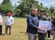 Dukung TMMD 125, PT Semen Padang Salurkan 500 Zak Semen