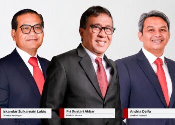 PT Semen Padang Angkat Pengurus Baru: Pri Gustari Akbar Jadi Dirut, Iskandar Z Lubis Dirkeu, Andria Delfa Dirops