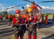 PT Semen Padang Ikut Latihan Gabungan Heli Rescue Basarnas di Padang