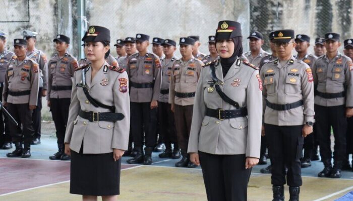 Polres Pasaman Barat Gelar Sertijab, AKP Nanin Aprilia Resmi Jabat Kasat Lantas