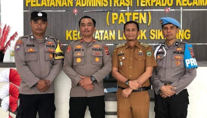 Camat Lubuk Sikaping dan Kapolsek Jalin Sinergi Demi Kamtibmas Kondusif