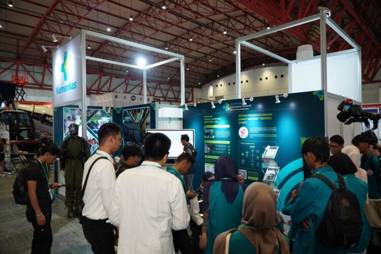 Pameran Inovasi Teknologi Kebencanaan dalam The 4th Asia Disaster Management and Civil Protection Expo and Conference (ADEXCO) yang diikuti oleh berbagai unsur pentaheliks dari dalam maupun luar negeri di JIExpo Kemayoran Jakarta mulai 10 sampai 13 September 2025.Sumber foto : Tim ADEXCO 2025