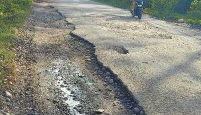 Warga Dharmasraya Harapkan Dana CSR PT AWB untuk Perbaiki Jalan yang Rusak