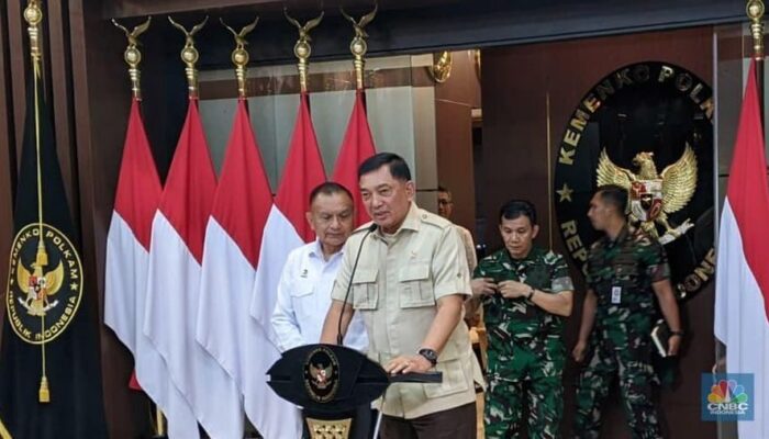 Hari Pertama Jadi Menko Polkam, Sjafrie Sjamsoeddin Tegaskan Peran Deputi