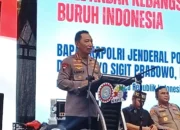 Kapolri Ajak Buruh Dukung Program Pemerintah