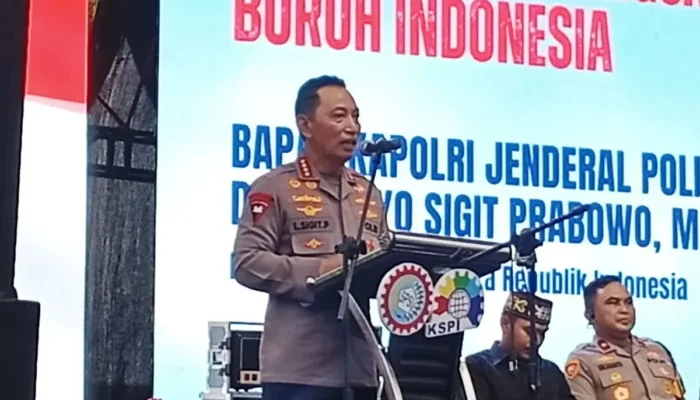 Kapolri Ajak Buruh Dukung Program Pemerintah