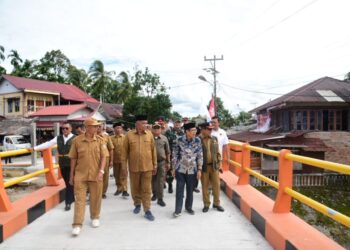 Tiga Jembatan Strategis di Padang Pariaman Resmi Difungsikan