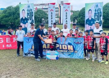 SB DSFA Dharmasraya Raih Runner-Up Turnamen Yeyen Tumena Cup IV