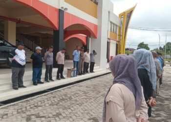 Pemkab Dharmasraya Sosialisasikan Rencana Operasional Pasar Rakyat Modern Sungai Rumbai