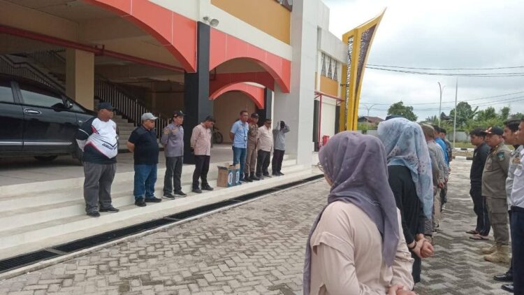 Dinas Kumperda sosialisasikan rencana pemakaian pasar rakyat modern. IST