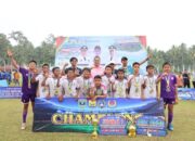 Kejurnas Sepak Bola KU-12 Pariaman Sukses, SSB Victory Puma Payakumbuah Sabet Gelar Juara
