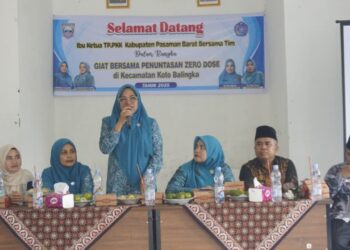 TP-PKK Pasbar Dorong Penuntasan Program Zero Dose