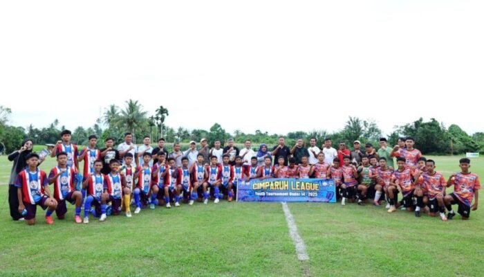 Turnamen Sepak Bola Cimparuh League KU-14 Tahun 2025 Tingkat Sumbar Dibuka