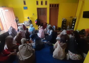 Amak-amak PKH Padang Sarai Belajar TikTok Marketing