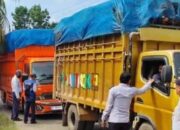 Dishub Dharmasraya Lakukan Pengawasan Kendaraan Angkutan Barang