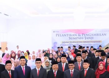 Kementerian ATR/BPN Lantik Pejabat Administrator dan Pengawas