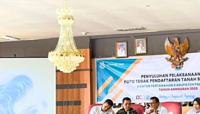Dukung PTSL 2025, Kantah Padang Pariaman Gelar Penyuluhan Foto Tegak