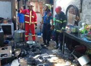Kebakaran Hanguskan Bagian Dapur Rumah di Teluk Nibung, Lubuk Begalung