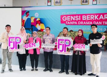 Indosat dan FJPI Sumut Dorong Literasi Digital untuk Pelajar Perempuan Lewat Workshop Literasi Digital GenSi