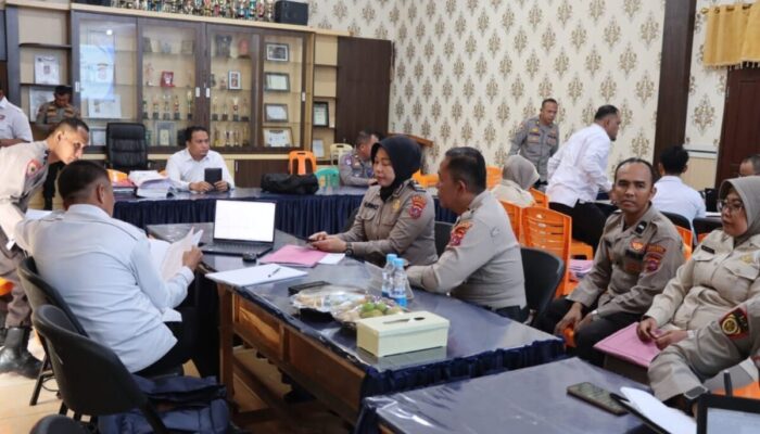 Tim Audit Kinerja Itwasda Polda Sumbar Tahap II Sambangi Polres Pasaman