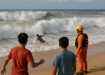 Pencarian Remaja Hilang Terseret Ombak di Pantai Padang Dilanjutkan Besok