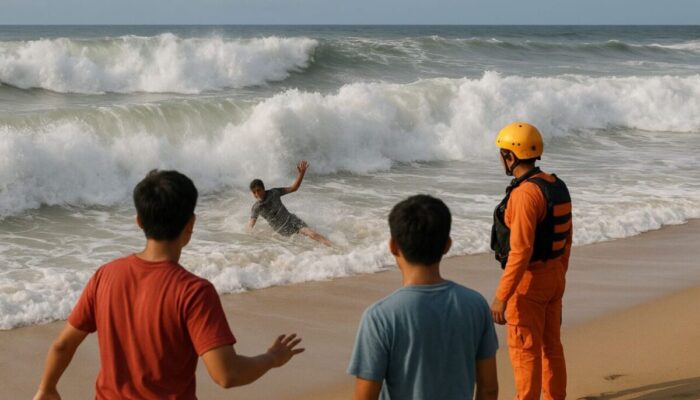 Pencarian Remaja Hilang Terseret Ombak di Pantai Padang Dilanjutkan Besok