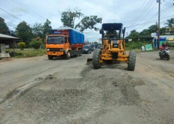 Respons Keluhan Masyarakat, BPJN Sumbar Lakukan Perbaikan Ruas Jalinsum