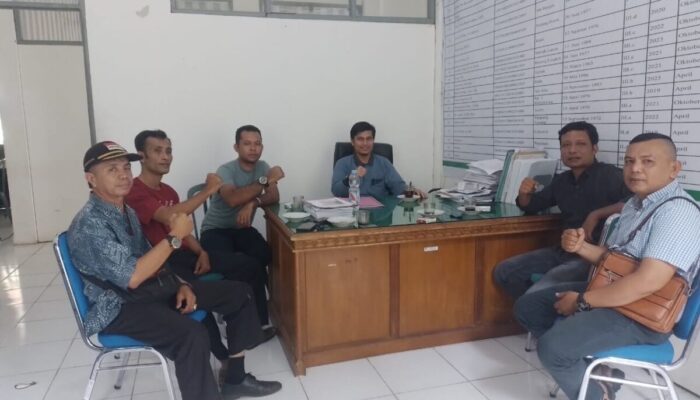 Perkuat Sinergi, Pengurus AJO Pasbar Periode Baru Audiensi dengan DLH