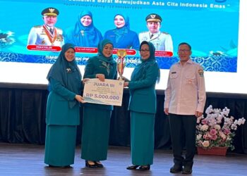 PKK Dharmasraya Raih Dua Penghargaan pada Temu Kader dan Pekan Kreativitas Kader Dasawisma