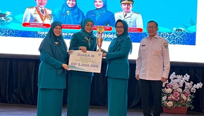 PKK Dharmasraya Raih Dua Penghargaan pada Temu Kader dan Pekan Kreativitas Kader Dasawisma