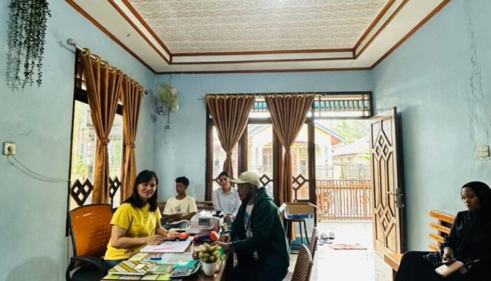 Siaparia Butarbutar Bawa Layanan BRI hingga ke Desa Sioban Mentawai