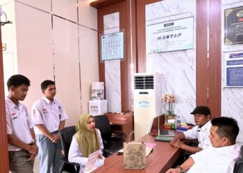 Kantah Padang Pariaman Lepas Siswa PKL SMKN 1 Bukittinggi