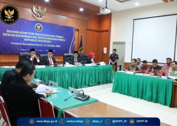 DKPP Periksa Ketua KPU Tanah Datar Terkait Dugaan Rangkap Jabatan