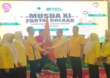 Musda XI Golkar Tanah Datar Usai, Anton Yondra Siap Rebut Kemenangan Eksekutif Legislatif 2029