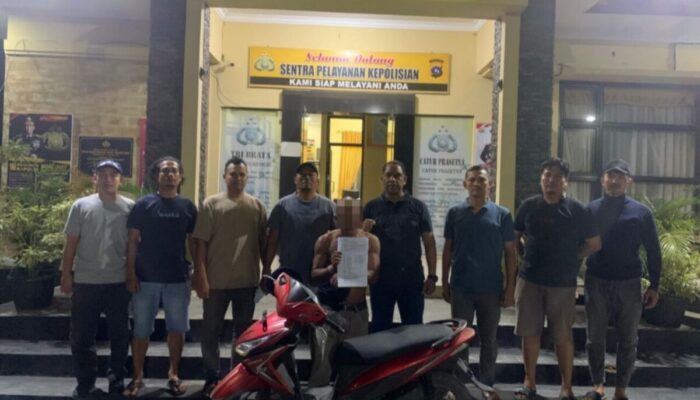 Tim Opsnal Unit Reskrim Polsek Pasaman Ringkus Seorang Residivis Pelaku Curanmor