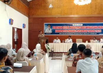 Pemkab Padang Pariaman Gelar Pelatihan Digital Marketing, Cetak Wirausaha Muda Tangguh di Era Digital