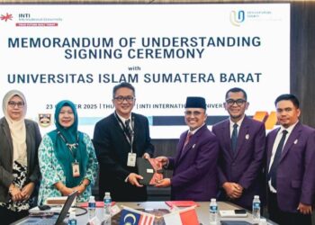 UISB dan INTI International University Malaysia Jalin Kerja Sama