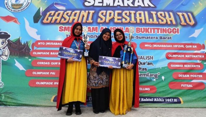 Siswa SMP 4 Bukittinggi Torehkan Prestasi Membanggakan