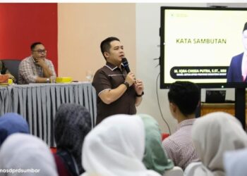 Sosialisasikan Perda No. 16 Tahun 2019, Wakil Ketua DPRD Sumbar Dorong UMKM Naik Kelas