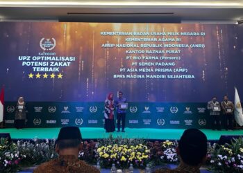 UPZ BAZNAS PT Semen Padang Borong Lima Penghargaan di UPZ Awards 2025