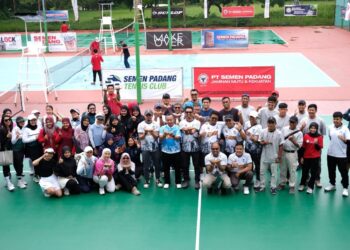 Fun Tennis Semen Padang 2025: Ajang Silaturahmi dan Kebugaran Insan Tenis Sumbar