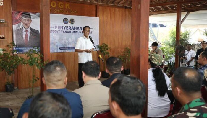 Sri Sultan Hamengkubuwono X Apresiasi Penyerahan Sertifikat Tanah untuk Masyarakat Gunung Kidul