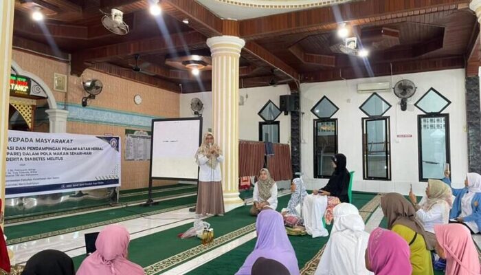 Program Edukasi Herbal Lokal Bantu Turunkan Gula Darah Penderita Diabetes di Padang