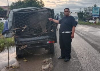 Anggota Satlantas Dharmasraya Dibantu Wartawan Haluan Tangkap Spesialis Pencuri Ternak