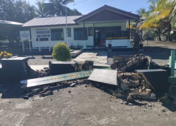 Gempa Bumi M6.6 Guncang Kabupaten Sarmi, Sejumlah Bangunan Rusak